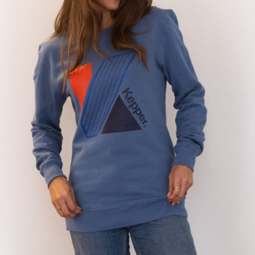 Sweat MaxiK couleur bleu